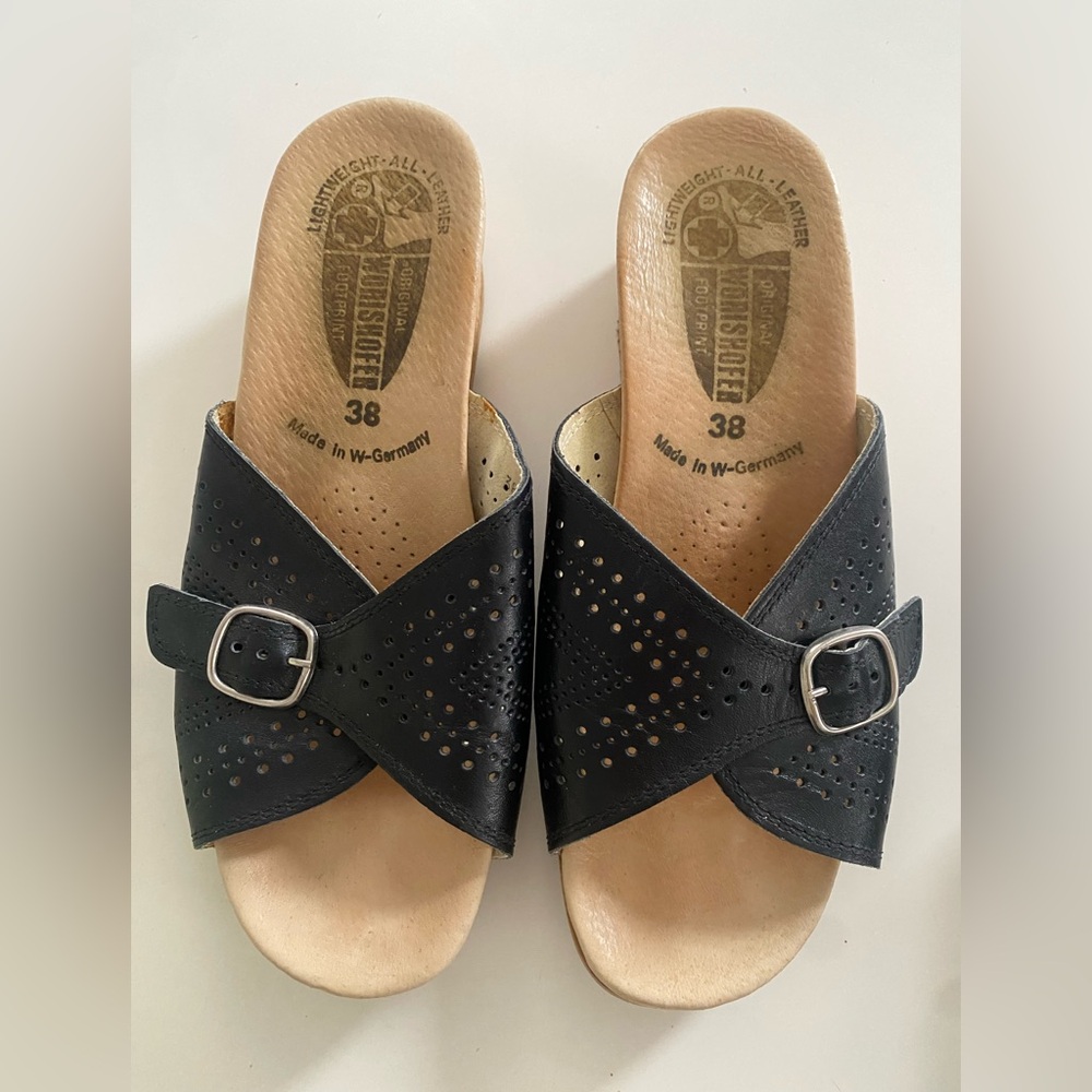 Worishofer slides, size 38/7